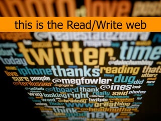 this is the Read/Write web
 