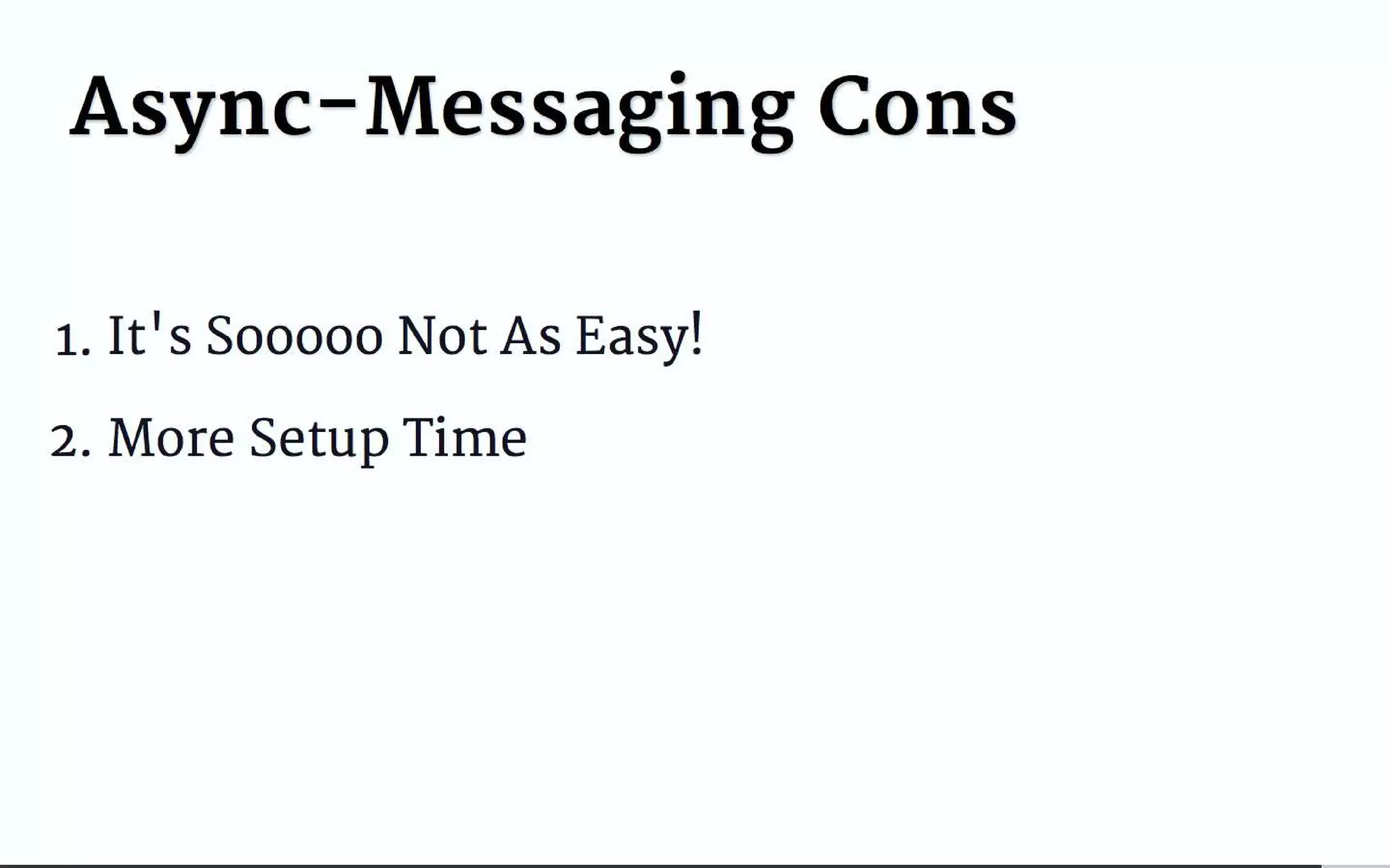 Everyone's guide to event sourcing and async-messaging