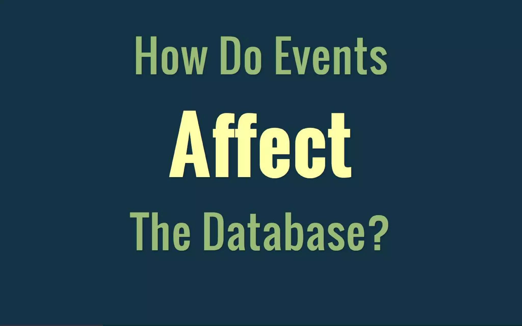 Everyone's guide to event sourcing and async-messaging
