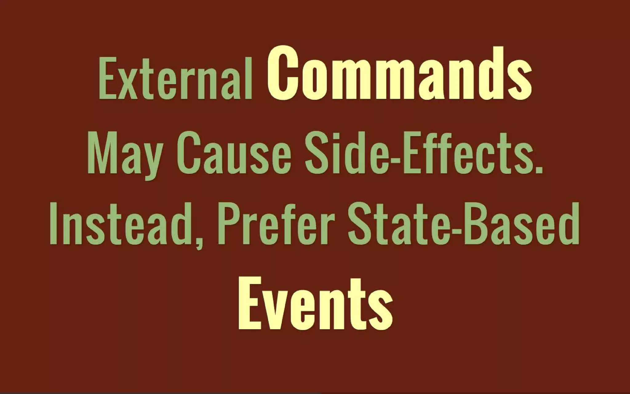 Everyone's guide to event sourcing and async-messaging