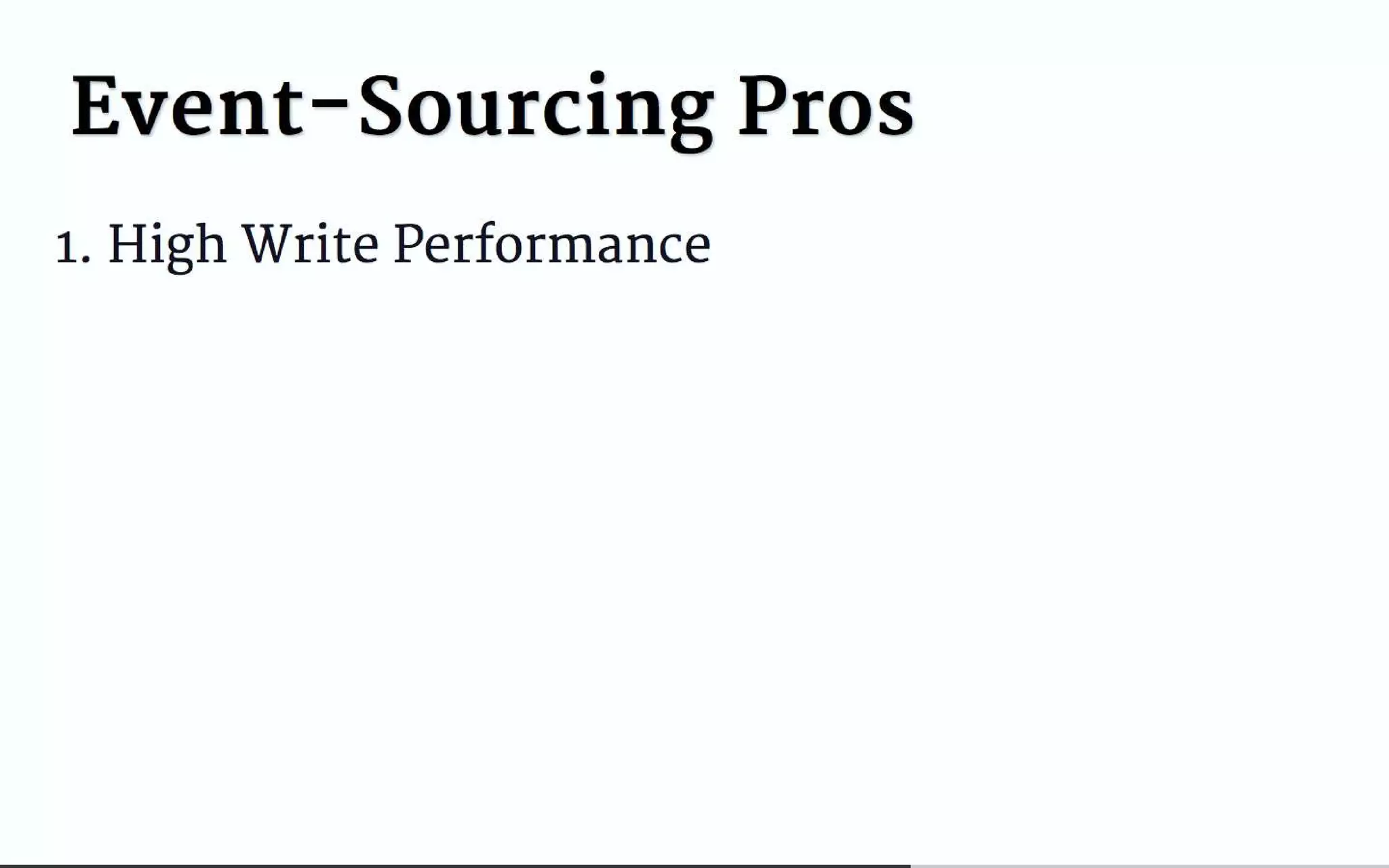 Everyone's guide to event sourcing and async-messaging