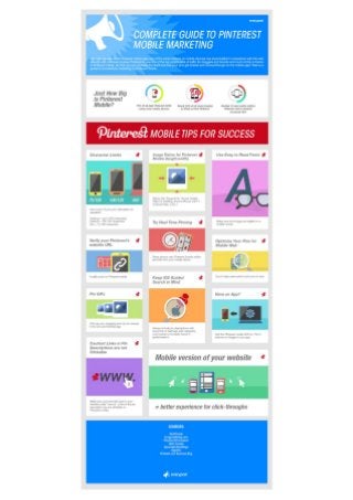 Complete Guide to Pinterest Mobile Marketing (Infographic)