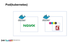 #denatechcon
Pod(kubernetes)
 