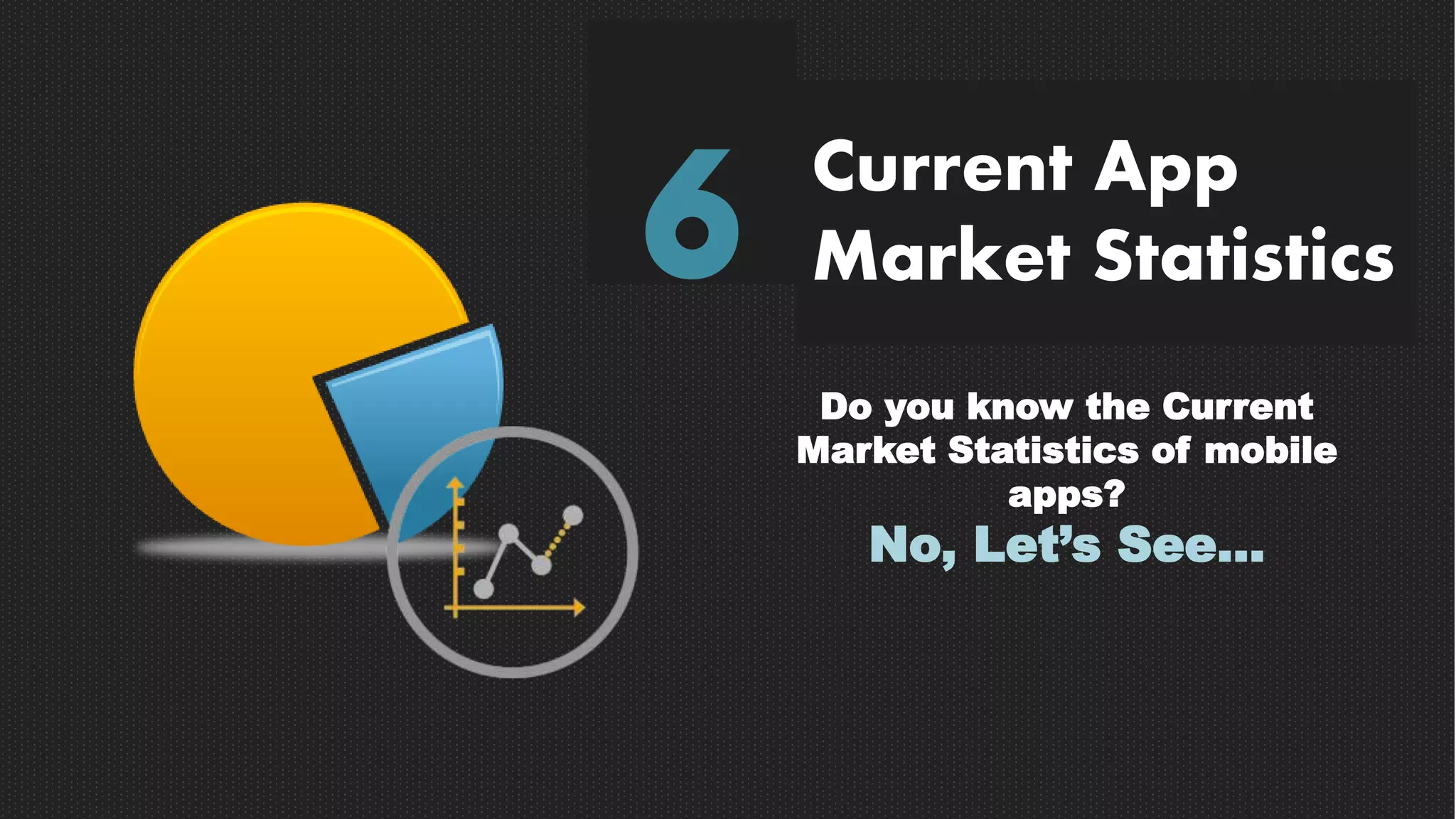 Current App
Market Statistics6
Do you know the Current
Market Statistics of mobile
apps?
No, Let’s See…
 