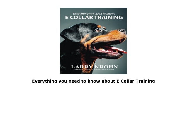 Larry krohn e collar Clearance