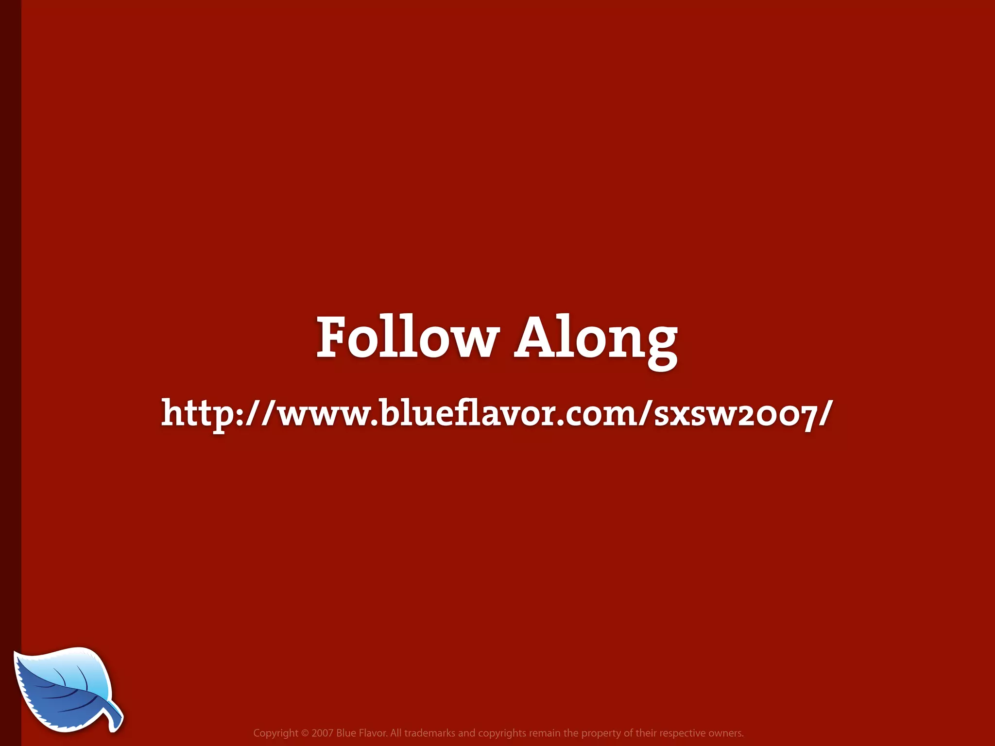 Everything you wanted to know about the mobile web but were afraid to ask...blueflavor.com