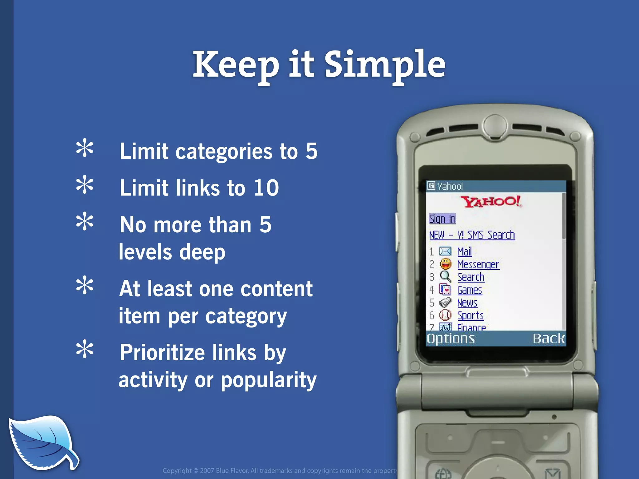 Everything you wanted to know about the mobile web but were afraid to ask...blueflavor.com