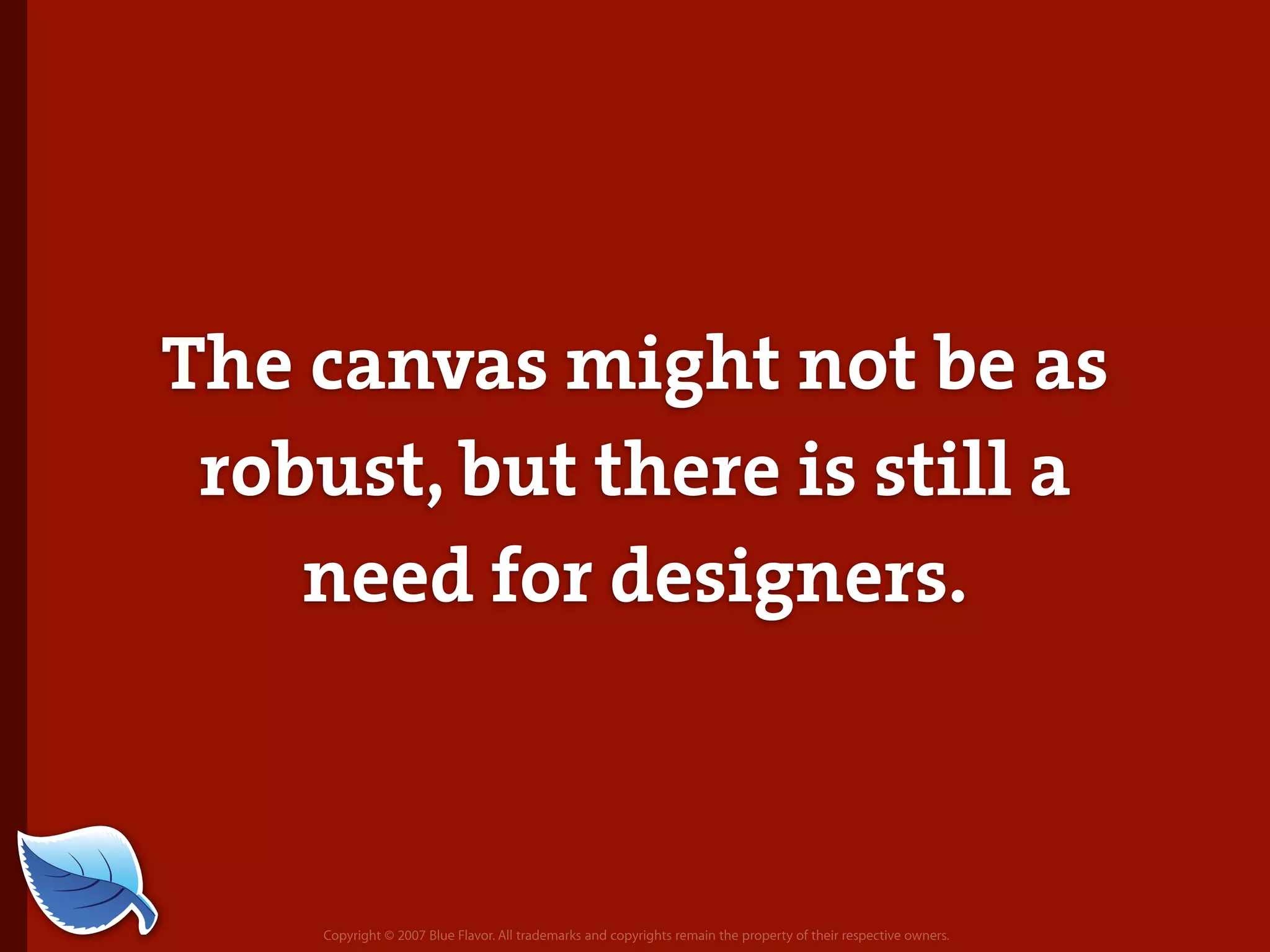 Everything you wanted to know about the mobile web but were afraid to ask...blueflavor.com