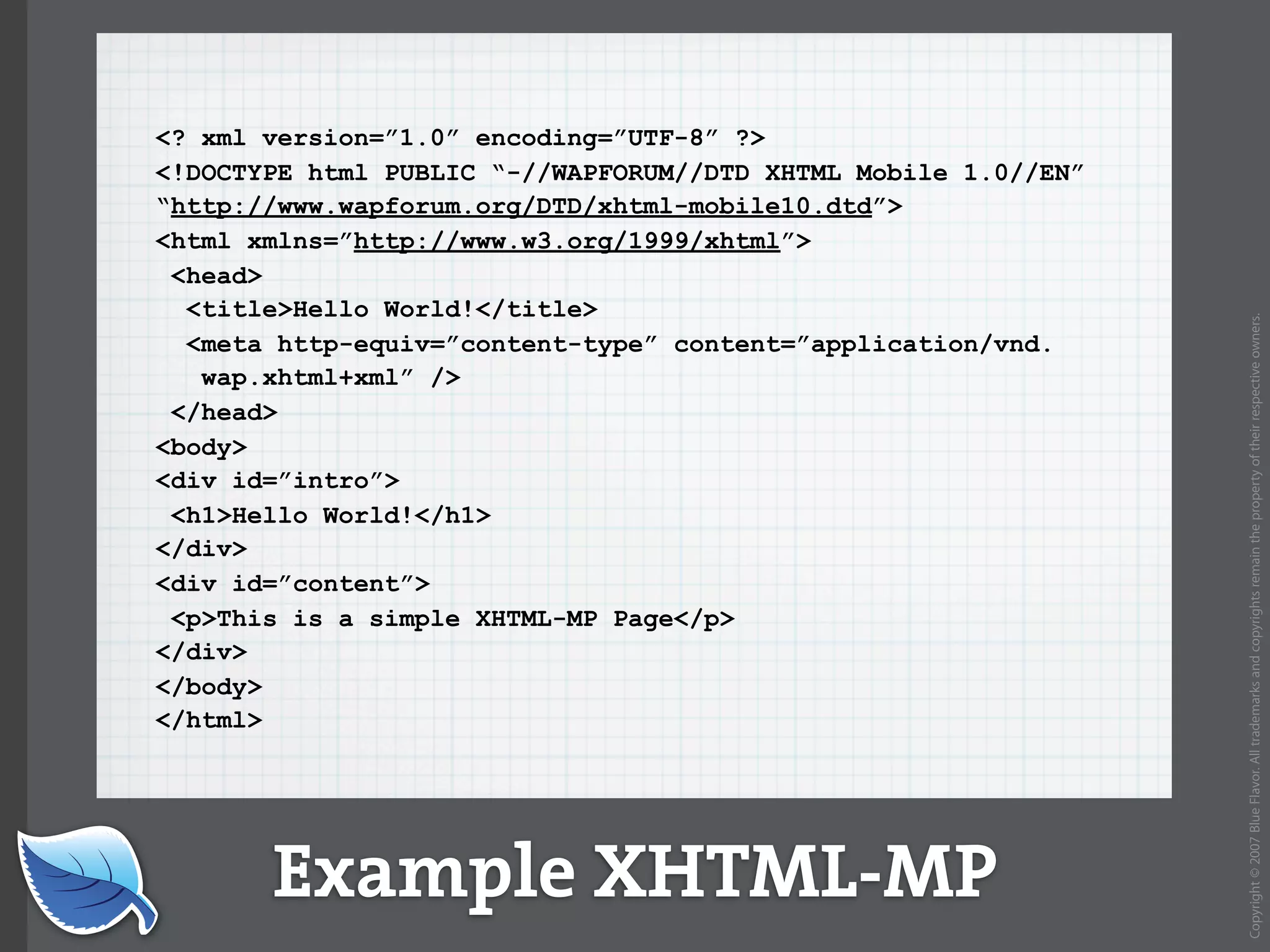 Everything you wanted to know about the mobile web but were afraid to ask...blueflavor.com