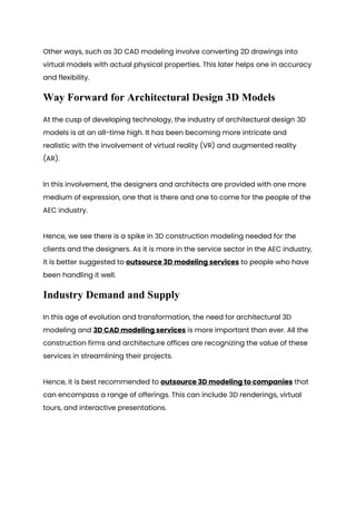 Everything About 3D Modeling in Construction 2025 | PDF