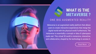 Everything about metaverse. Advantages,Disadvantages, metaverse movies. 