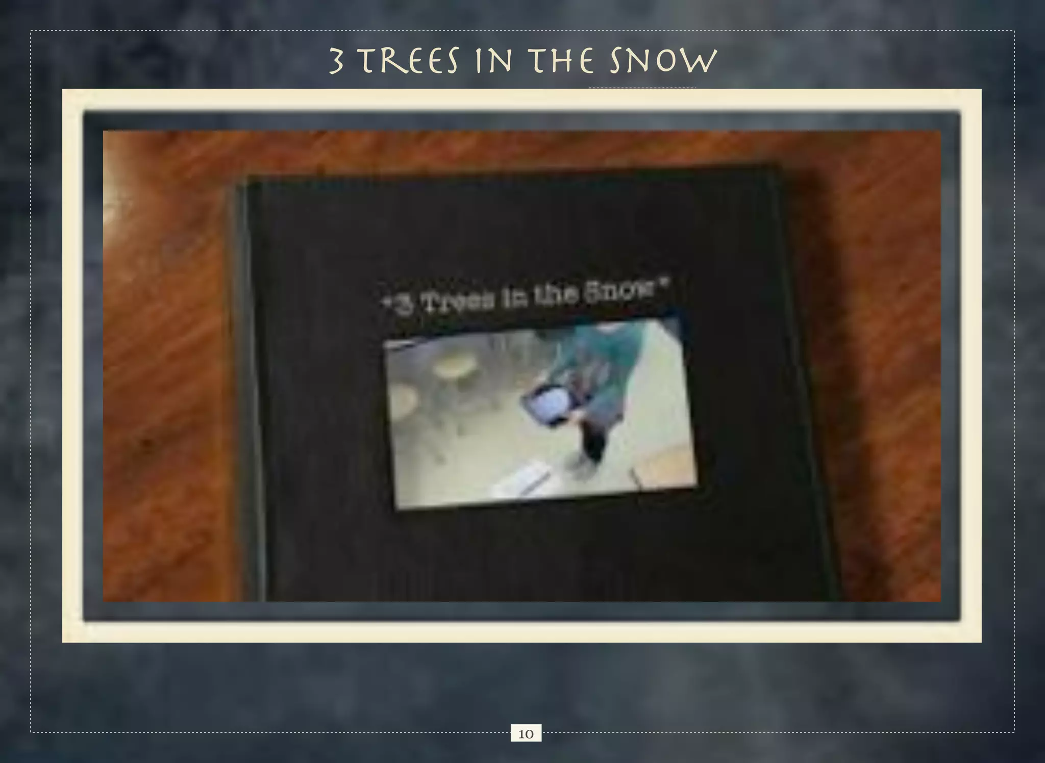 3 Trees in the snow

10

 