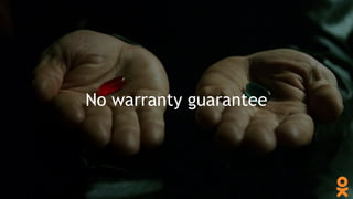 No warranty guarantee
 