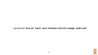 ./gradlew build test ant-docker-build-image publish
63
 