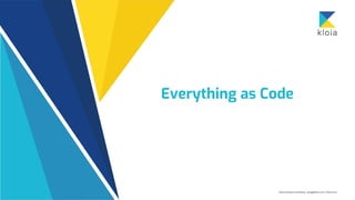 Everything as code | PPT