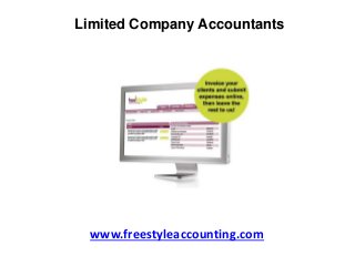 Limited Company Accountants 
www.freestyleaccounting.com 
 
