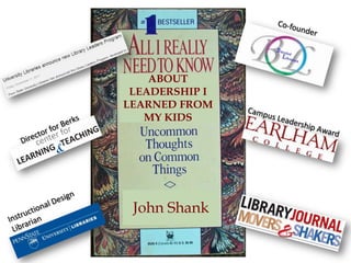 ABOUT
LEADERSHIP I
LEARNED FROM
MY KIDS
John Shank
 