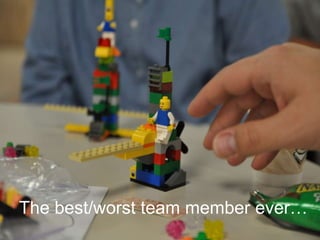 The best/worst team member ever…
 