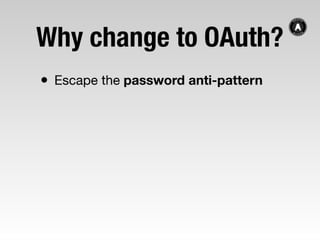 Everything OAuth