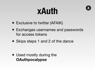 Everything OAuth