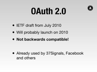 Everything OAuth