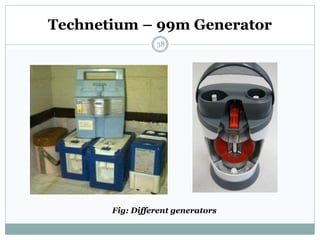 Technetium – 99m Generator
38
Fig: Different generators
 