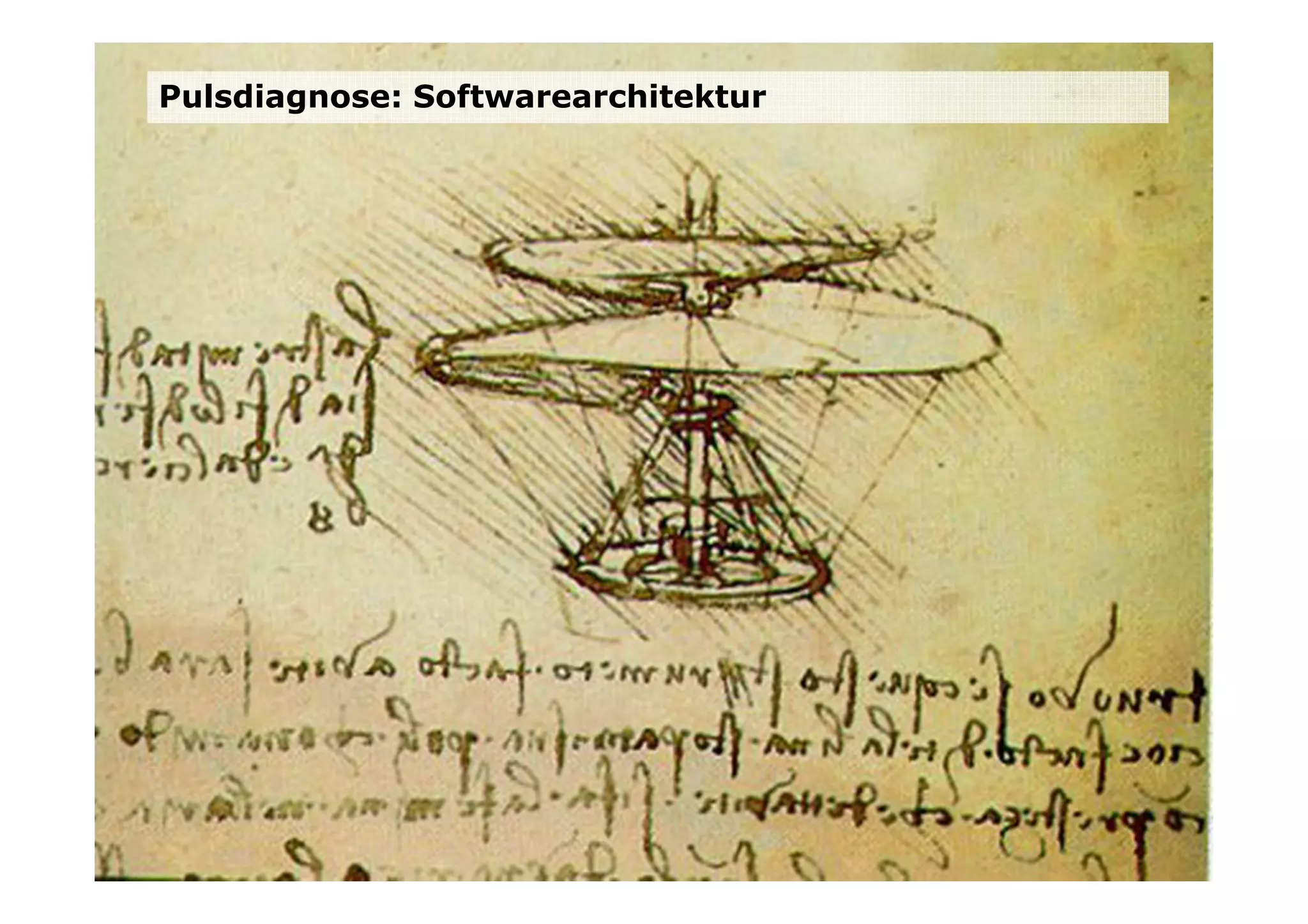 Pulsdiagnose: Softwarearchitektur
 