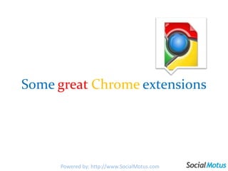 Use the Google + shortcutsYou can posts quick status updates here. Gives a dropdown with links to take you directly to your profile page, circles page, account settings and privacy.Powered by: http://www.SocialMotus.com