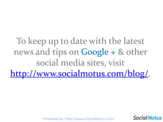 What does it do? See below:Powered by: http://www.SocialMotus.com