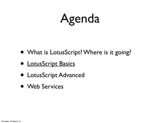 Lotus Script Code Everything you ever wanted to know about lotus script | PDF