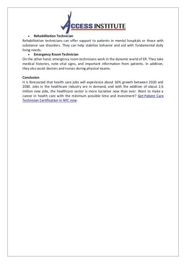 Everything you need to know about a Patient Care Technician (PCT) Course