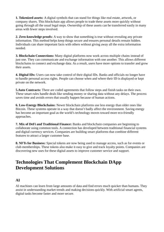 Everything You Need to Know About Blockchain App Development | PDF