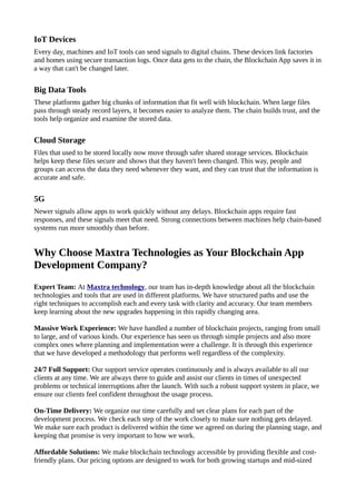 Everything You Need to Know About Blockchain App Development | PDF