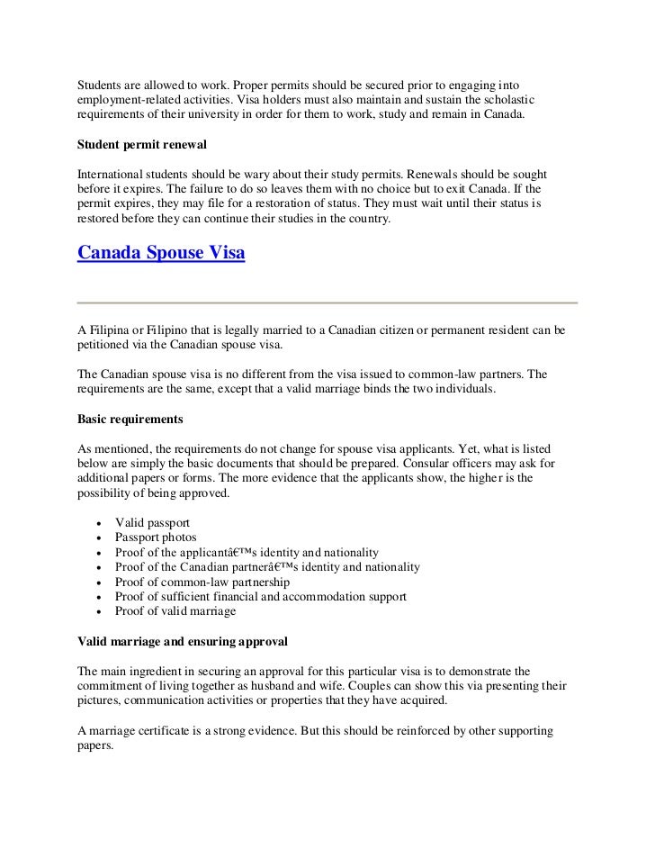 Letter of explanation study permit canada