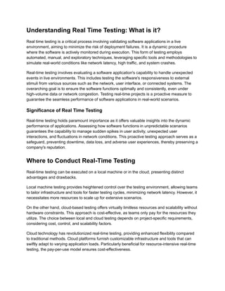 Software Testing Real Time Everything you need to know about Real Time Testing.pdf