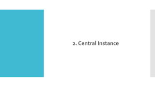 2. Central Instance
 