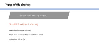 Everything you need to know about sharing files in SharePoint, OneDrive ...