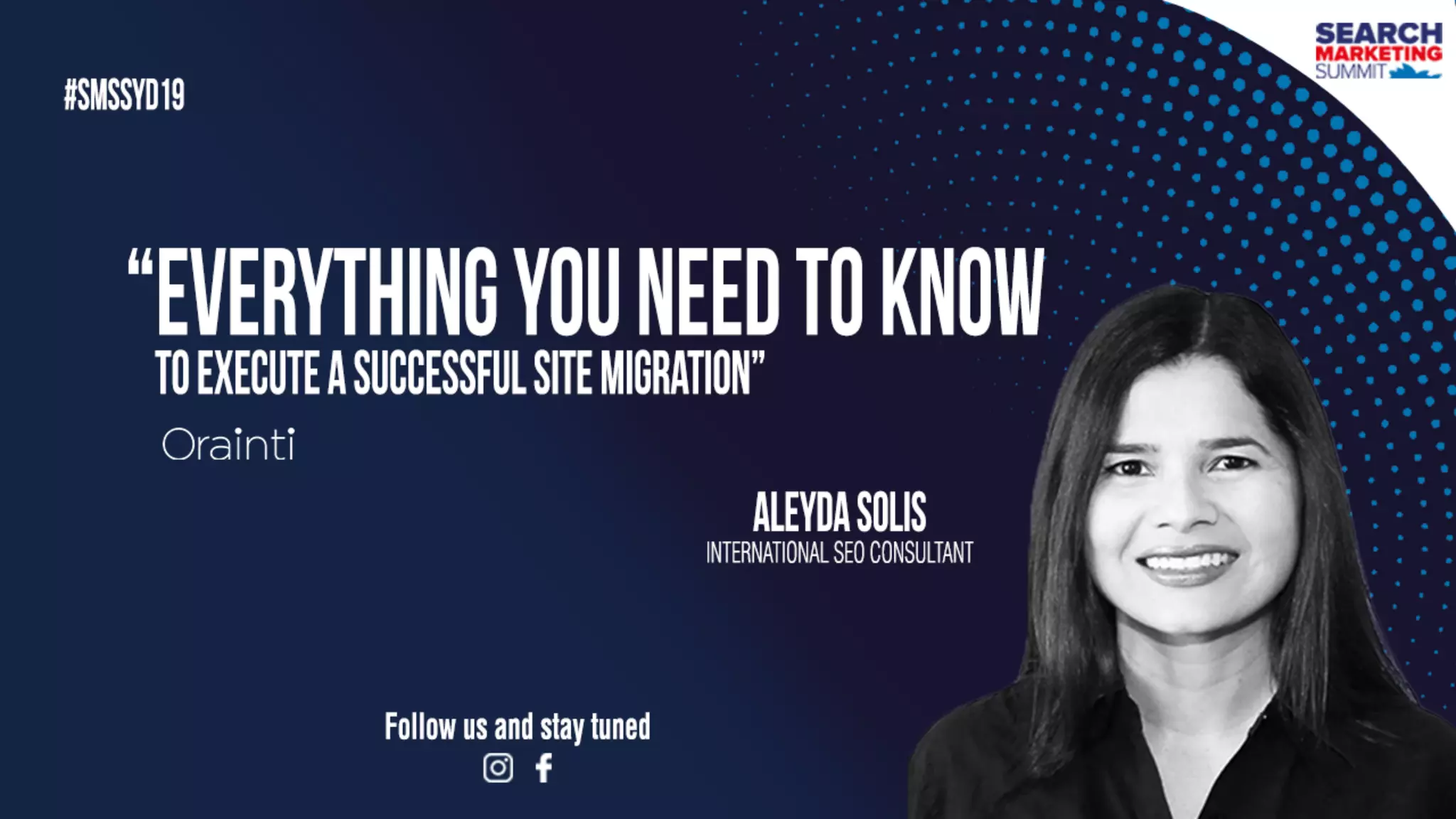 #webmigrations at #smssyd19 by @aleyda from @orainti#webmigrations at #yoastcon by @aleyda from @orainti#webmigrations at #smssyd19 by @aleyda from @orainti
The Australian 2019 Edition
Winning
SEO when
doing Web
Migrations
 