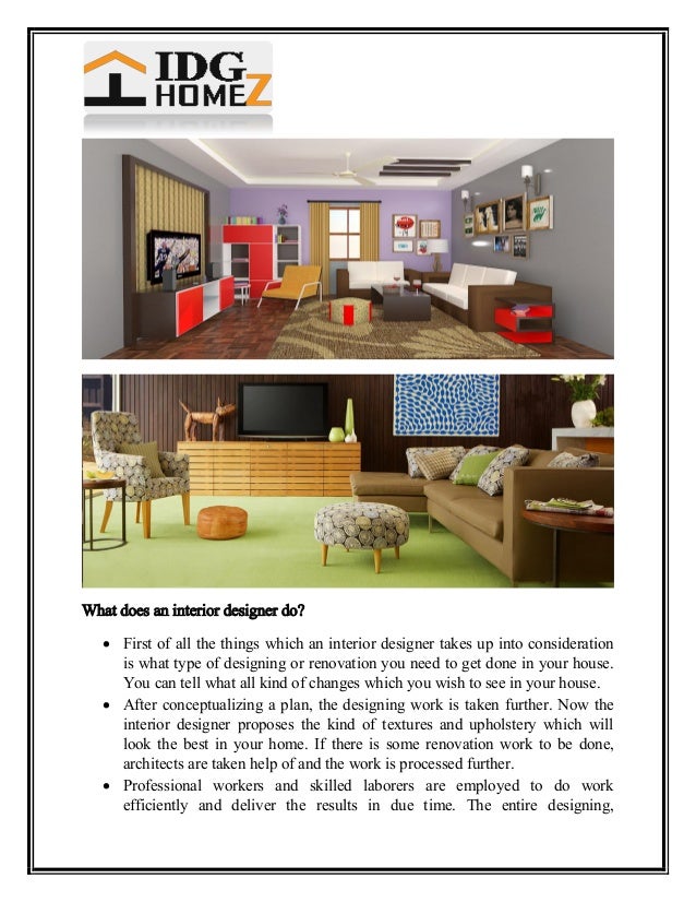 Everything you should need to know about interior design