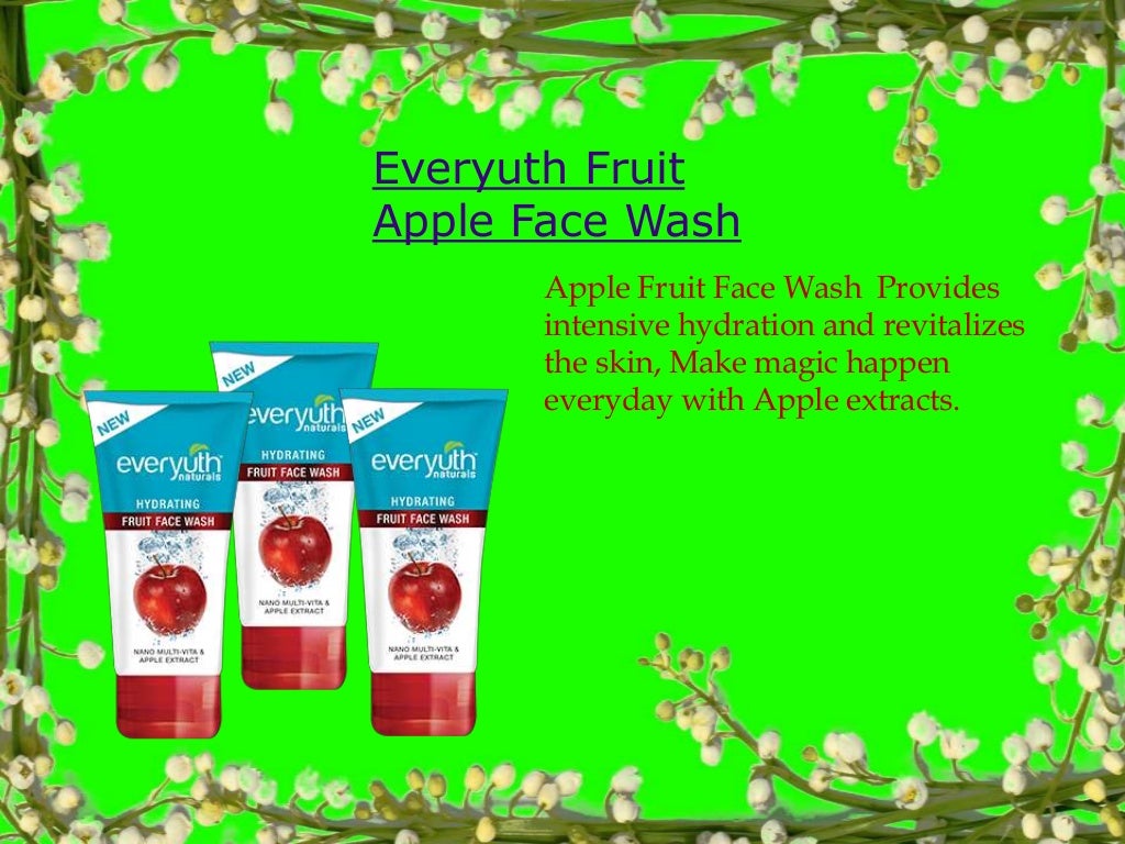 Everyuth Fruit Apple Face Wash