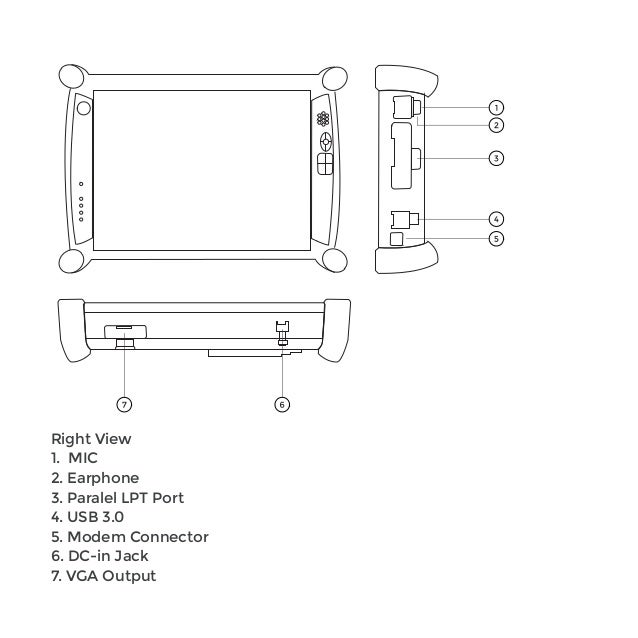 EVG7 DL46 Diagnostic Controller Tablet PC user manual