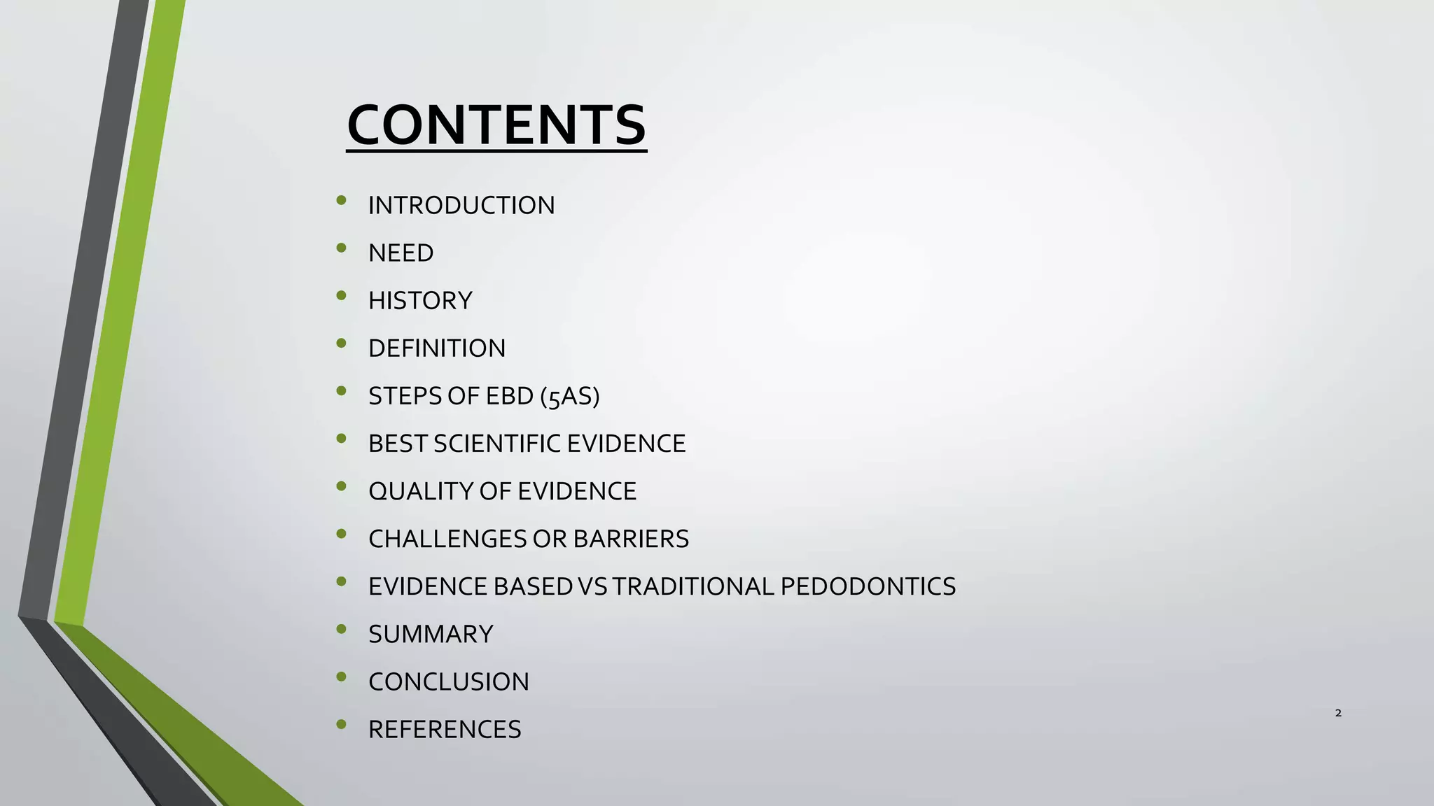 Evidence based dentistry | PPTX