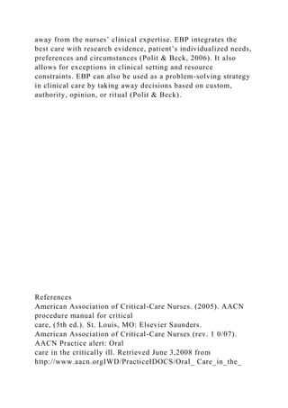 Evidence-Based Practice Project Student ExampleTab.docx