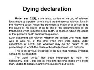 Death Declaration Note Evidence Act notes@lawforcivilservices.pdf