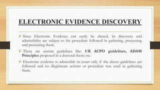 Evidence and data | PPTX