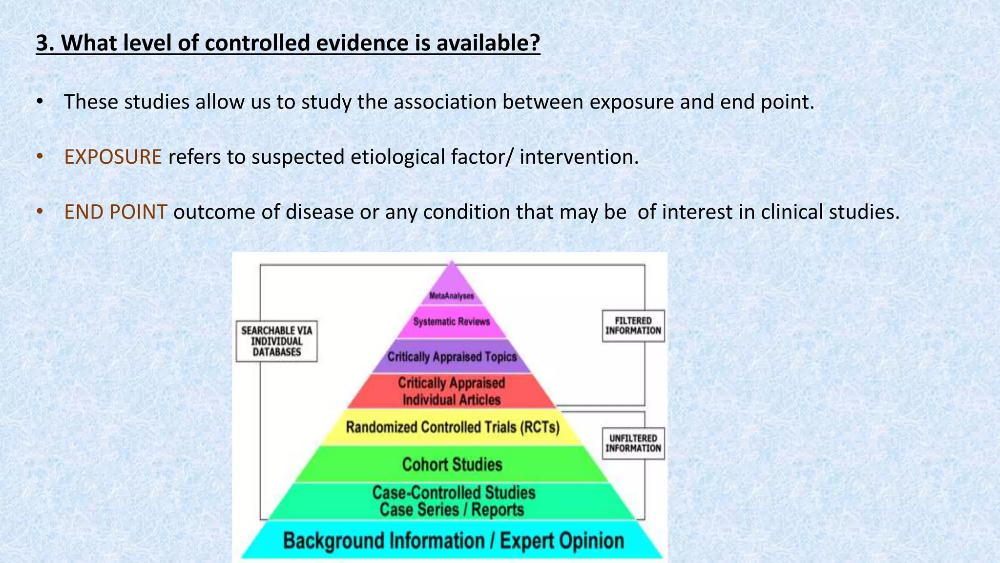 Evidence based decision making in periodontics | PPTX