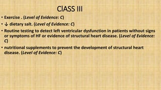 Evidence based diagnosis and management of heart failure | PPTX