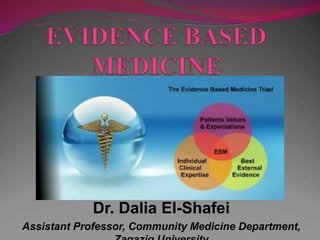 Dr. Dalia El-Shafei
Assistant Professor, Community Medicine Department,
 