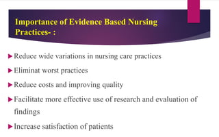 Evidence based practice | PDF