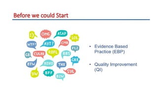 Before we could Start
 